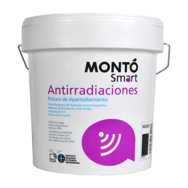 Smart Anti Radiaciones WIFI – Pintura Bloqueadora de Campos Electromagnéticos – 4LT