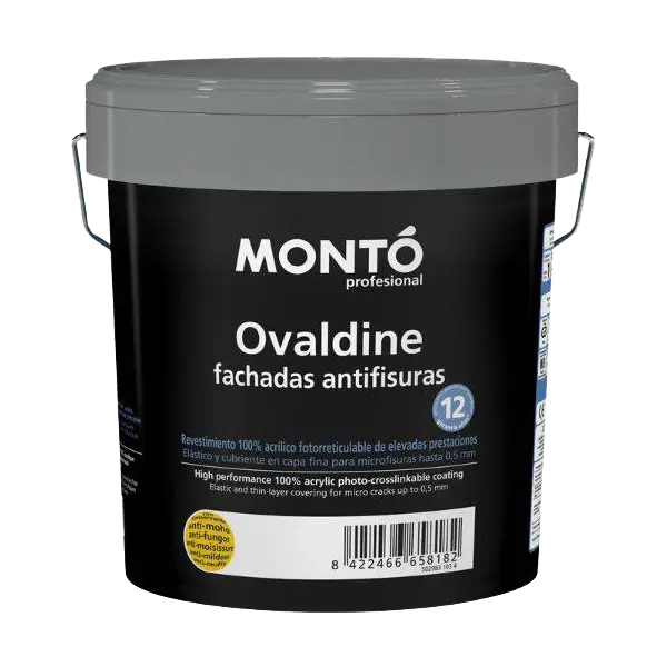 Ovaldine Antifisuras – Pintura para Exteriores – 4LT