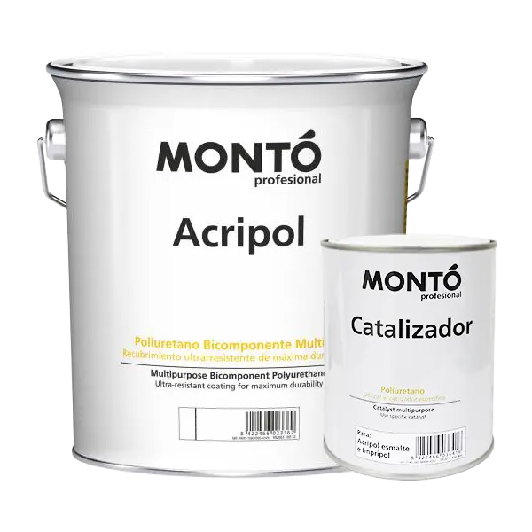 Acripol Brillo – Esmalte Poliuretano Alifatico Brillante – Kit x 4LT